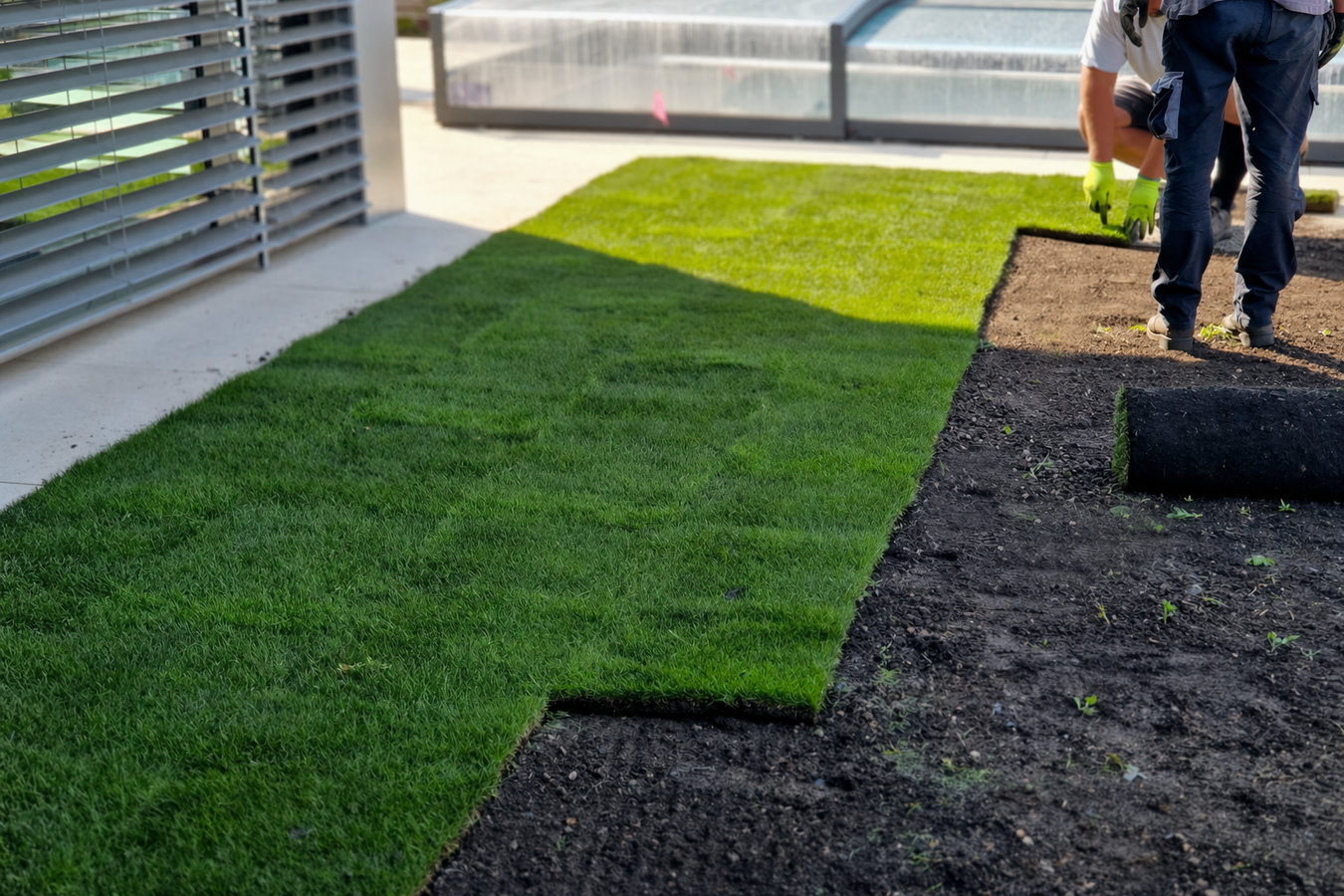 Commercial turf installation in New Smyrna Beach, FL